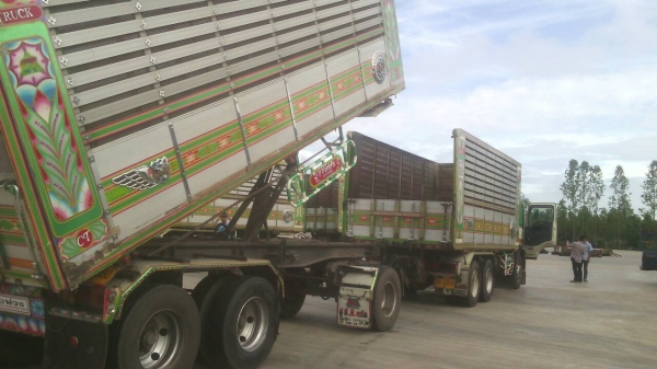 ขายรถบรรทุก 22 ล้อพ่วงแม่ลูกดัมพ์มิเนียมคอกเกษตร HINO MEGA 344 แรงม้าปี 2554 ลูกพ่วงอู่ ซีทีทรัค 3 เพลา ราคา 2650000