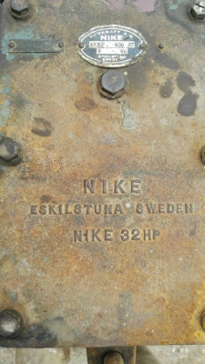 ======= Sold Out!! ====== แท่นอัดไฮดรอลิคมือโยก NIKE 100 ตัน Made in Sweden กระบอกใหญ่ พร้อมใช้ โทร 089-2499-123 นครปฐม