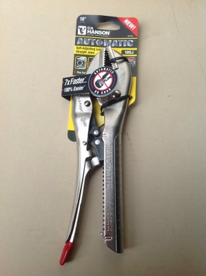 คีมล็อค10"AUTOMATIC STRAIGHT JAW C.H. HANSON คีมล็อคนวัตกรรมใหม่