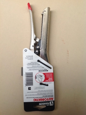 คีมล็อค10"AUTOMATIC STRAIGHT JAW C.H. HANSON คีมล็อคนวัตกรรมใหม่