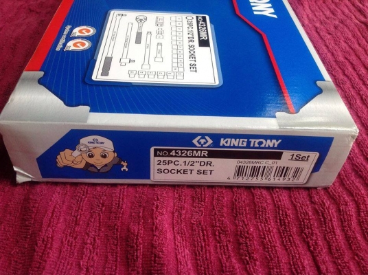 ชุดบล็อก kingtony No. 4326MR ชุดบล็อก kingtony No. 4326MR