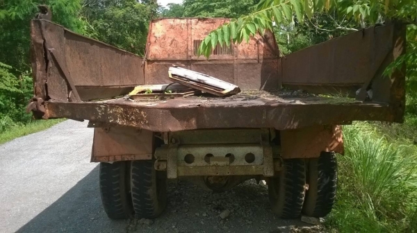 ฝากขาย รถดั้ม 6 ล้อ หัวยาวคัสซีใหญ่ รถขับได้ใช้งานได้ คัสซีสวยตลอดเส้น เครื่อง DA120 เอกสารชุดประมูล