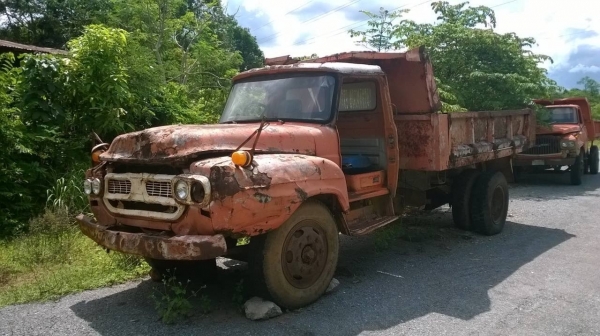 ฝากขาย รถดั้ม 6 ล้อ หัวยาวคัสซีใหญ่ รถขับได้ใช้งานได้ คัสซีสวยตลอดเส้น เครื่อง DA120 เอกสารชุดประมูล