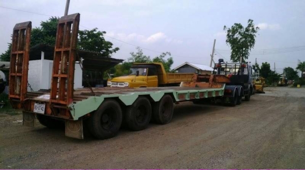 ขายรถเทนเลอร์หัวลากหางโลเบท3เพลา HINOเครื่องK 13c 335แรงราคา1,250,000 ขายรถเทนเลอร์หัวลากหางโลเบท3เพลา HINOเครื่องK 13c 335แรงราคา1,250,000