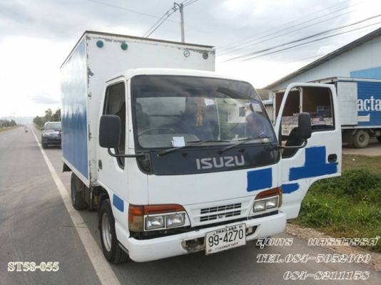 ขายด่วน รถบรรทุก 4 ล้อ ISUZU NKR55E  88แรง   ปี 41 ตู้แห้ง  รถห้างแท้ สภาพเดิมๆ สวยพร้อมใช้งาน ราคาสุดคุ้ม
