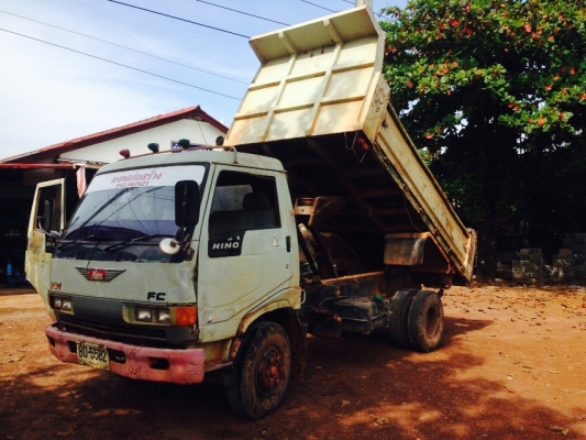 หกล้อ HiNO FC120 ซุปเปอร์ ปี40 ดั้ม5คิวสามมิตร สภาพเดิมบางทั้งคัน เล่มทะเบียนพร้อมโอน