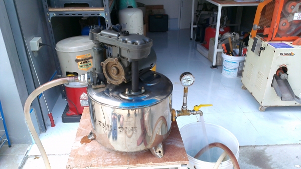 ขายปั้มน้ำ Mitsubishi แบบอัตโนมัติถังกลม (250W)