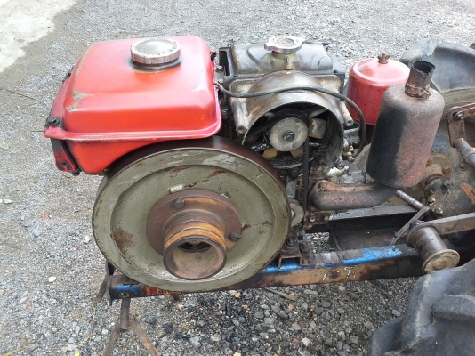 เครื่องยนต์KUBOTAET95พร้อมโครงรถ