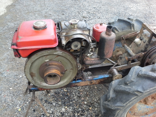 เครื่องยนต์KUBOTAET95พร้อมโครงรถ