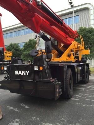 รถเครนSANY 4 ล้อ Rough-terrain Crane ขนาด 25 ตัน (Rough Terrain Crane) รถเครนSANY 4 ล้อ Rough-terrain Crane ขนาด 25 ตัน (Rough Terrain Crane)