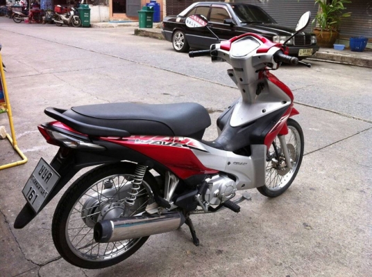 Wave 110i หัวฉีด สตาร์ทมือ ปี 53 รถบ้าน สวย เครื่องดี เดิมๆ มีเล่ม เอกสาร