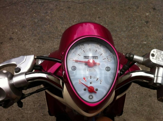 Fino ปี 52 ล้อแม็ค สีชมพู รถบ้าน เครื่องดี เดิมๆ มีเล่ม เอกสารครบ