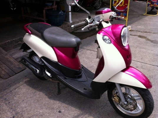 Fino ปี 52 ล้อแม็ค สีชมพู รถบ้าน เครื่องดี เดิมๆ มีเล่ม เอกสารครบ