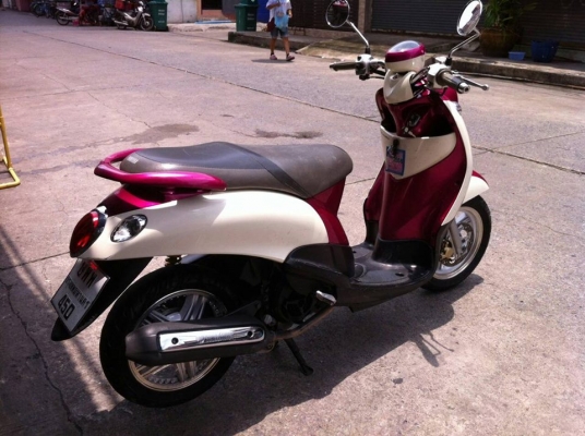 Fino ปี 52 ล้อแม็ค สีชมพู รถบ้าน เครื่องดี เดิมๆ มีเล่ม เอกสารครบ