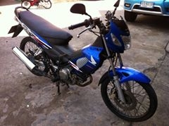 Sonic ปี 46 สตาร์ทมือ สีน้ำเงิน ดำ เครื่องเดิม มีเล่ม เอกสารพร้อม