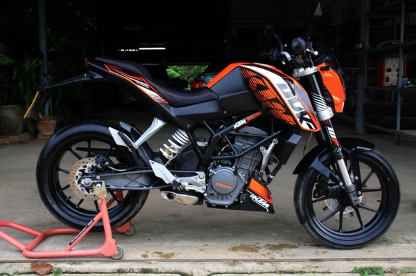ขาย KTM duke 200 ปี 2013 ทะเบียนแท้ พร้อมโอน 99000