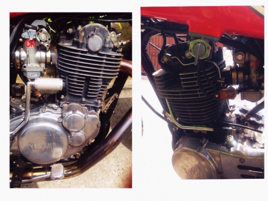 โอ บางนา ขาย SR 400 ปี 2002 อินวอย+สำเนาทะเบียน 49,000 บาท