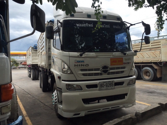 ขายรถ22ล้อดั้มพ์ HINO FM2PNLD เครื่อง380แรงม้า ปี55 หาง3เพลาแท้ สนใจโทร 081-970-1072