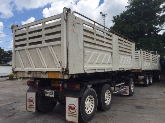 ขายรถ22ล้อดั้มพ์ HINO FM2PNLD เครื่อง380แรงม้า ปี55 หาง3เพลาแท้ สนใจโทร 081-970-1072