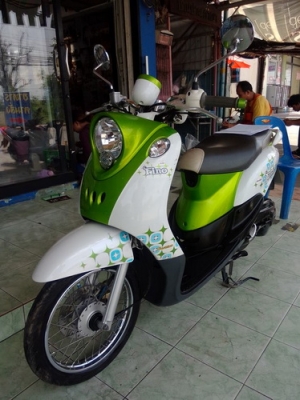 Yamaha Fino ลายแฟชั่น รถปี54 เดิมๆสวยๆถูกๆครับ