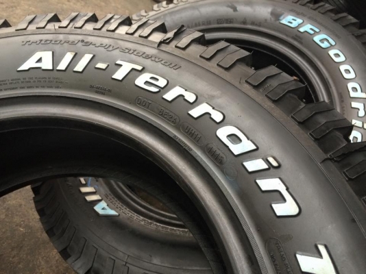 BF Goodrich All-Terrain 265 65 r18 ยางใหม่ปี 15