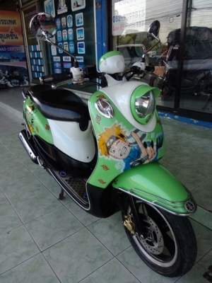 Yamaha Fino ลาย นารูโตะ สีตรงเล่ม ล้อแม็กซ์ VIP สวยๆถูกๆครับ Yamaha Fino ลาย นารูโตะ สีตรงเล่ม ล้อแม็กซ์ VIP สวยๆถูกๆครับ