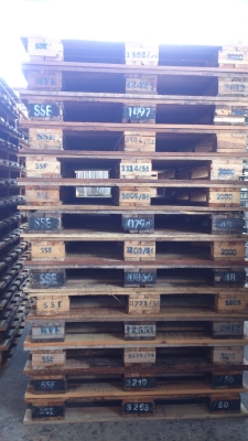 ขายพาเลทไม้มือสองราคาถูก