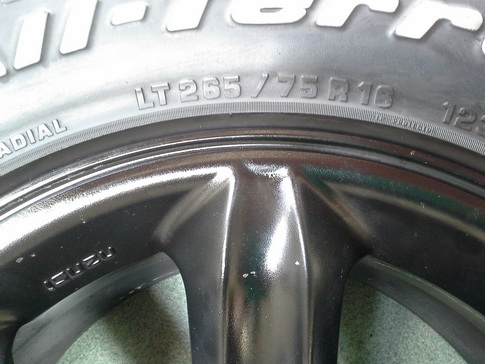 เล็บเหยี่ยว อีซูสุ แท้ + BF All 265/70/16 ปี10 สวยๆ 1ชุด