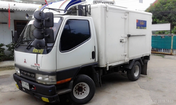 รถมิตซูบิชิ แคนเตอร์ 4ล้อใหญ่ ไม่ติดเวลารถห้างแท้ พร้อมตู้แช่สแตนเลส สภาพเยี่ยม เอกสารพร้อม T.083-7722-839  เจ้าของใช้เอง