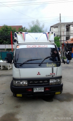 รถมิตซูบิชิ แคนเตอร์ 4ล้อใหญ่ ไม่ติดเวลารถห้างแท้ พร้อมตู้แช่สแตนเลส สภาพเยี่ยม เอกสารพร้อม T.083-7722-839  เจ้าของใช้เอง