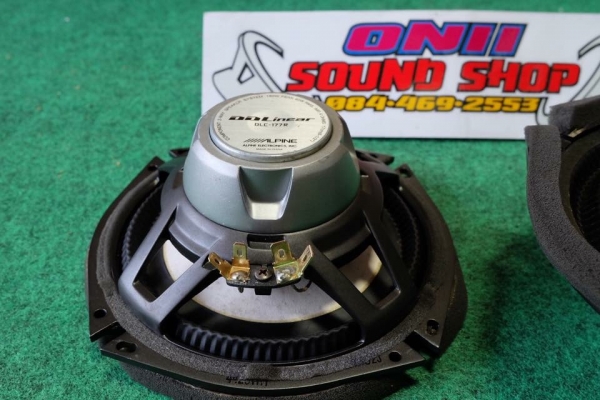 ชุดแยกชิ้น Alpine ตระกูล DDLinear รุ่น DLC-177R ครบชุดตรงรุ่น ลำโพงแยกชิ้น 2 ทางขนาด 6.5" กรวยกระดาษ