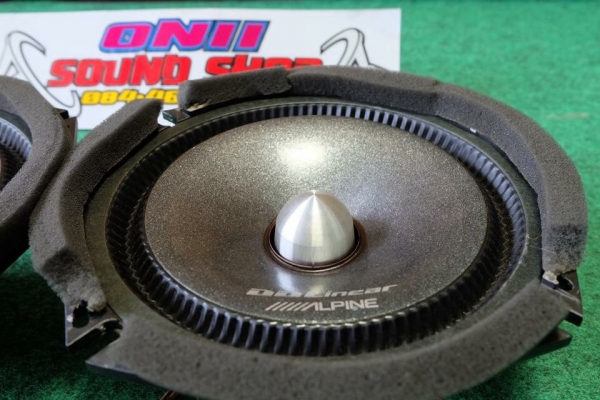 ชุดแยกชิ้น Alpine ตระกูล DDLinear รุ่น DLC-177R ครบชุดตรงรุ่น ลำโพงแยกชิ้น 2 ทางขนาด 6.5" กรวยกระดาษ