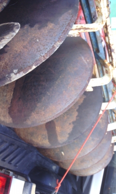 หาง 6 ใบ 26 นิ้ว ยี่ห้อ Pt ใส่ รถไถฟอร์ด คูโบต้า m 50 60 70 80