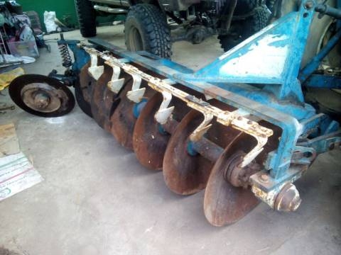 หาง 6 ใบ 26 นิ้ว ยี่ห้อ Pt ใส่ รถไถฟอร์ด คูโบต้า m 50 60 70 80