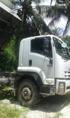 ขายรถบรรทุก 10 ล้อดัมพ์ ISUZU FVZ 300 แรงม้าปี 2552 ราคา 1650000