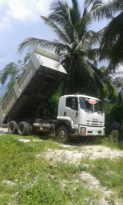 ขายรถบรรทุก 10 ล้อดัมพ์ ISUZU FVZ 300 แรงม้าปี 2552 ราคา 1650000