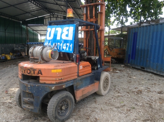 ขายรถยก 3.5 ตัน TOYOTA รุ่น 5 FGE35 ยอดนิยมเก่านอก เสายกสูง 4.5 เมตร