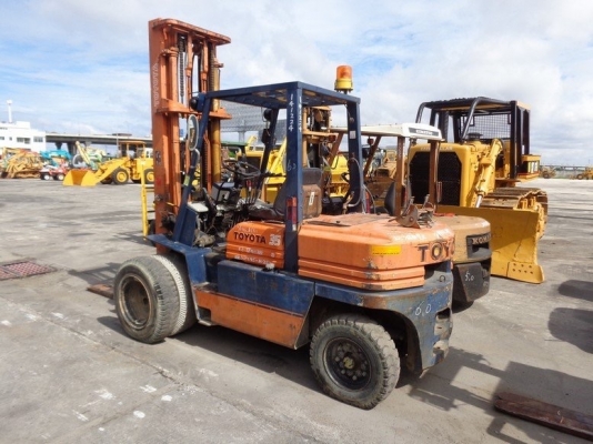 ขายรถยก 3.5 ตัน TOYOTA รุ่น 5 FGE35 ยอดนิยมเก่านอก เสายกสูง 4.5 เมตร