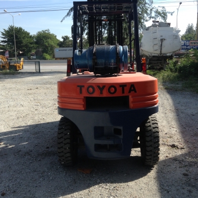 ขายรถยก 3.5 ตัน TOYOTA รุ่น 5 FGE35 ยอดนิยมเก่านอก เสายกสูง 4.5 เมตร