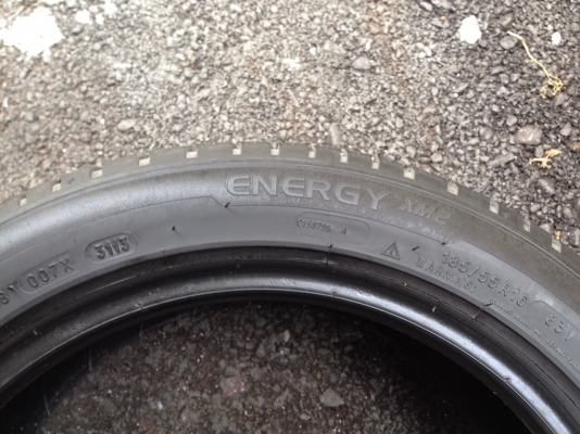 ยางมิชลิน185 55R16ลงพื้นปี2014สวยมากดอกเต็ม ยางมิชลิน185 55R16ลงพื้นปี2014สวยมากดอกเต็ม