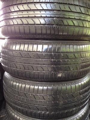 ยางบริดจสโตน205 55R16ปี2014ดอกเต็มๆสวยจัด