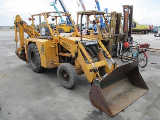 ขายรถตักหน้าขุด-หลัง YANMAR. YBL 30 เครื่องดีเซลสุดประหยัดเก่าเก็บจากญี่ปุ่นถูกๆๆ