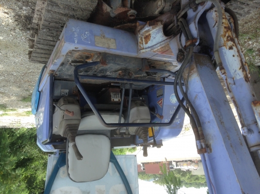 ขายรถขุด HITACHI EX30. เก่าญี่ปุ่น คอนโทลสั้น ปั้มนิ้ว แทรคเหล็ก