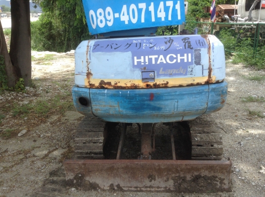ขายรถขุด HITACHI EX30. เก่าญี่ปุ่น คอนโทลสั้น ปั้มนิ้ว แทรคเหล็ก