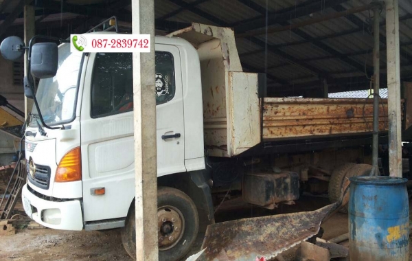 ขายรถดั้มพ์ 6 ล้อ HINO 175 แรงม้า
