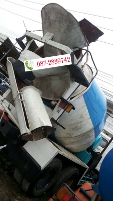 ขายรถโม่ปูน (ฉุดโม่ด้วยโซ่) ขนาด 6 คิว ISUZU