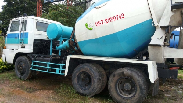 ขายรถโม่ปูน (ฉุดโม่ด้วยโซ่) ขนาด 6 คิว ISUZU