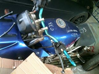 เครื่องติดเฟรม Suzuki katana400 พร้อมแฟริ่งและอุปกรณ์ เครื่องติดเฟรม Suzuki katana400 พร้อมแฟริ่งและอุปกรณ์