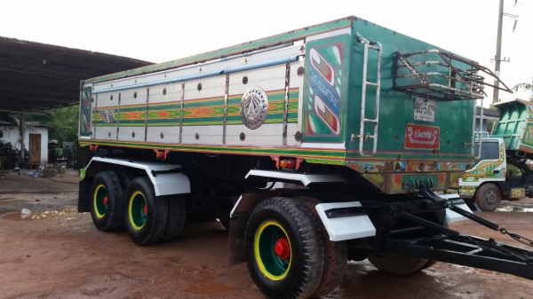 ขายราคา 385,000บ ลูกพ่วง 3เพา ดั้มมีเนียม สภาพดีสวยกริบไม่เคยนอนข้างทาง เล่มพร้อม