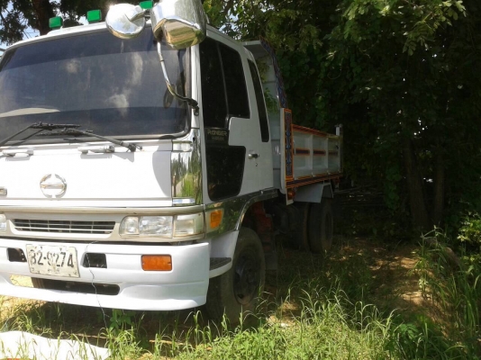 ขาย 6 ล้อดั้ม ยาง 825/16 HINO FD3H เครื่อง HO7D 195 แรงม้า เกียร์ HO คัสซีสวยตลอดเส้น เบรคทิฟฟี่ พวงมาลัยพาวเวอร์ ทะเบียนพร้อมโอนครับ